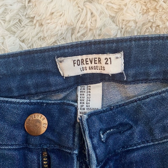 Forever 21 Skinny Jeggings (SIZE 24) - Picture 2 of 5